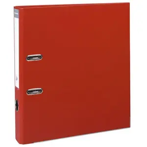 Comparateur de prix : Classeur Exacompta à levier 32x29cm PVC Dos 50mm Rouge
