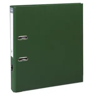 Comparateur de prix : Classeur Exacompta à levier 32x29cm PVC Dos 50mm Vert foncé
