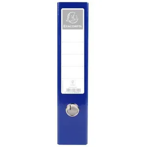 Comparateur de prix : Exacompta Iderama Prem'Touch - Classeur à levier - 70 mm - A4 - pour 760 feuilles - bleu