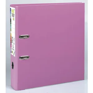 Exacompta EXA ORDNER PVC MET. RAND D80 A4 PASTEL ROZE pas cher