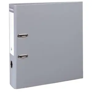 Comparateur de prix : Classeur Exacompta à levier 32x29cm PVC Dos 70mm Gris