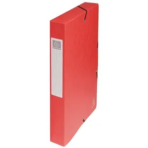 Comparateur de prix : EXACOMPTA Boîte de classement, carton, dos: 40 mm, rouge