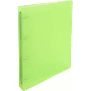 EXACOMPTA Classeur 4 anneaux A4 Maxi Polypropylène Chromaline Vert pas cher