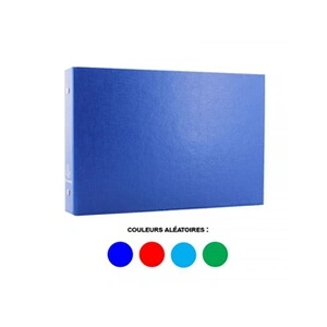 Classeur Pour Fiches Bristol - 16,5 X 24 Cm - 2 Anneaux - Exacompta