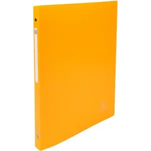 EXACOMPTA Classeur PP UNI 4ax-15mm A4 JAUNE