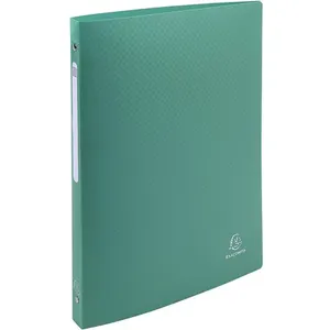 Comparateur de prix : EXACOMPTA Classeur 4 anneaux A4 Opaque Polypropylène Vert Jade