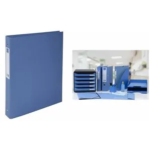 Comparateur de prix : EXACOMPTA Classeur rigide Clean'Safe, 2 anneaux, A4, bleu