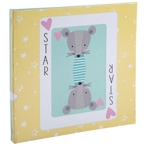 EXACOMPTA Album Photo 30 pages blanches - Livre - blanches 25 x 25 cm Souris