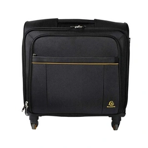 EXACOMPTA Trolley pour ordinateur EXACTIVE, polyester, noir 0,000000 Noir pas cher
