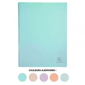 EXACOMPTA Protège-documents polypropylène semi-rigide Aquarel 60 vues A4