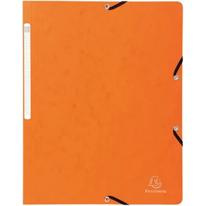 Comparateur de prix : EXACOMPTA Chemise à élastiques, A4, carton, orange ()