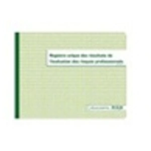 EXACOMPTA Registre d'alertes santé et environnement - 24x32 cm - 20 pages - pas cher