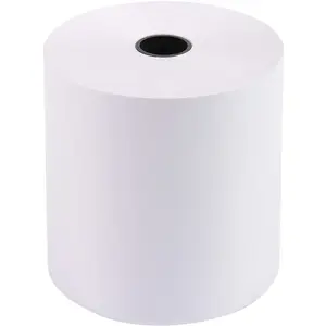 Exacompta - Réf. 40713E - Lot de 10 bobines pour machine à calculer et caisse 70x70 mm - 1 pli offset économique 60g/m2. - Métrage (+ ou - 2m) : 42 m. pas cher