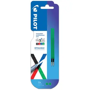Comparateur de prix : Recharges d'encre verte pour FiXion ball 4 Colors par 2