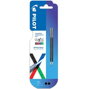 Recharges d'encre noire pour FiXion ball 4 Colors par 2Vendu parscrapmalin