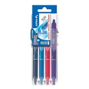 Comparateur de prix : Pilot Pen Set 4 stylos Frixion Clicker 07 Set2Go Noir Bleu Rouge et Vert