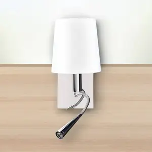 Aluminor Applique murale Asset avec lampe de lecture et port USBVendu parluminaire