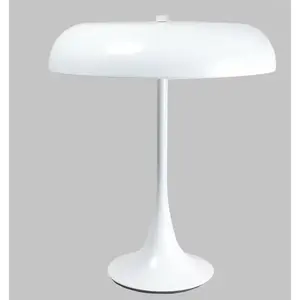 Aluminor Lampe à poser Madison blanc laqué pas cher