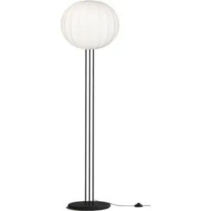 Comparateur de prix : Lampadaire Beloune boule ALUMINOR  Métal / Tissus