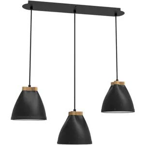 Aluminor CLARELLE S-Suspension Métal 3 lumières L58cm