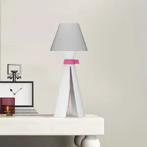 Aluminor Floh lampe à poser en tissu pas cher