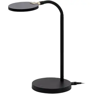 Lampe De Bureau Declic Noire - Aluminor pas cher