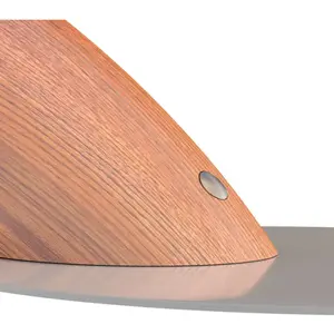 Comparateur de prix : Aluminor Lampe de bureau LED Swingo avec bois, grise