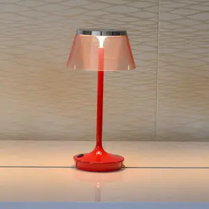 Aluminor La Petite Lampe lampe à poser LED, rouge pas cher