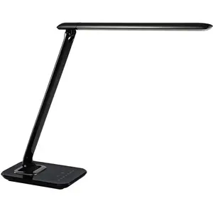 Comparateur de prix : Lampe de bureau led tactile orientable USB - Bob - Aluminor Noir