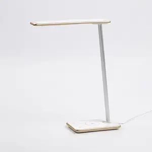 Comparateur de prix : Aluminor Lampe de bureau LED Orbit avec induction, dorée