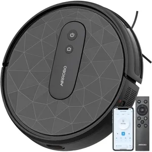 AIRROBO P20-Aspirateur Robot Spécial Poils d'Animaux-2800Pa-0,6L Bac à Poussière-Autonomie 120 Minutes- Connecté App et Alexa pas cher