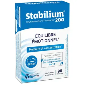 Comparateur de prix : Yalacta Stabilium 200 90 capsules