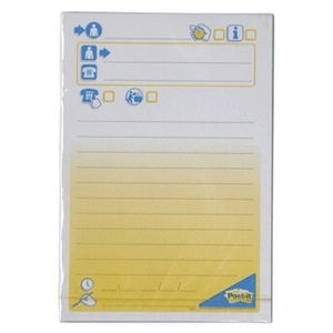 3m - Bloc Post It Message Telephone 102x149mm pas cher