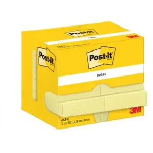 Post-it Bloc-note adhésif, 38 x 51 mm, jaune ()