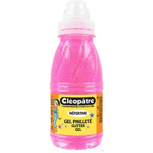 Comparateur de prix : Cleopatre Gel paillette Neon Rose 250ml