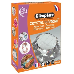 Cleopatre Cléopâtre Résine Crystal'Glass avec accessoires - 360 ml pas cher