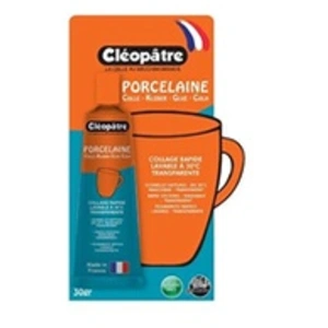 Comparateur de prix : Cléopâtre Tube De Colle Porcelaine - 30G - Cleopâtre