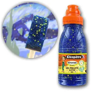 Comparateur de prix : Cleopatre Cléopâtre - GP250-NIGHT Gel Pailleté Night flacon de 250 ml Bleu