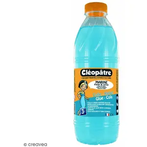 Comparateur de prix : Cléopâtre - CMC1L - Marine - Flacon de Recharge de Colle bleutée 1 kg