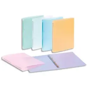 Viquel Classeur 4 anneaux A4 Propysoft 20mm Modèle aléatoire pas cher