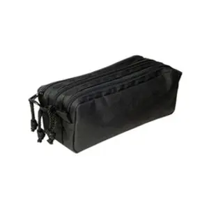 Comparateur de prix : Viquel - Trousse Scolaire 3 Compartiments Grande Capacité Trizip Noir