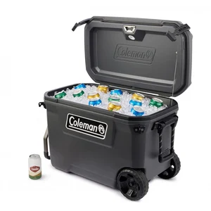 Comparateur de prix : Glacière à roulettes Coleman Convoy 65QT gris foncé