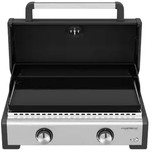 Campingaz - Plancha à gaz Master 2 Cook avec couvercle de cuisson - Housse incluse pas cher