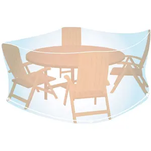 Comparateur de prix : Housse de protection salon de jardin rond Ø 150 X 90 h cm - Campingaz