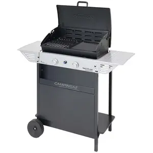 CAMPINGAZ Barbecue a gaz CLASS 3 LBD - Grille et Plancha en acier - 61 x 45 cm pas cher