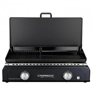 Campingaz - Plancha Gaz Blue Flame LXD Twin pas cher
