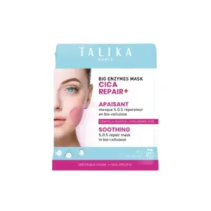 Comparateur de prix : Talika Cica Repair + Masque S.o.s. Réparateur Apaisant en Bio-Cellulose