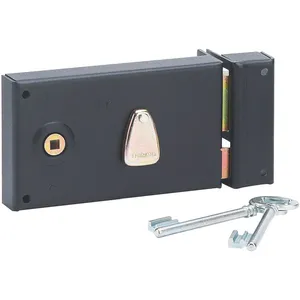 Comparateur de prix : Serrure en applique PDT 1/2 tour 140 x 82 mm droite 2 clés 500111 Thirard