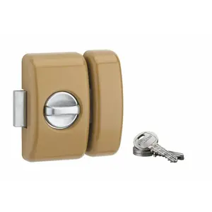 THIRARD - Verrou de sûreté universel 5 goupilles 45mm or 3 clés - 90545 pas cher