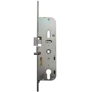 Serrure à encastrer 3 points TRIMATIC - THIRARD - Axe 40 mm - Têtière 18 mm - Blanc